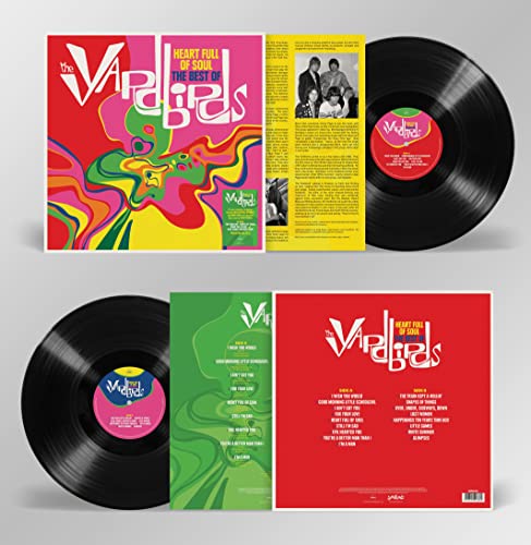 YARDBIRDS - HEART FULL OF SOUL: THE BEST OF - Vinyl Record image 2