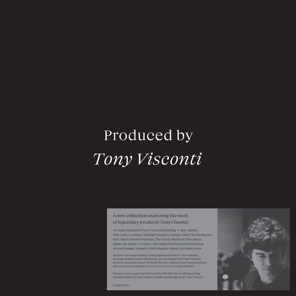 TONY VISCONTI - PRODUCED BY - Vinyl RecordBX image 2