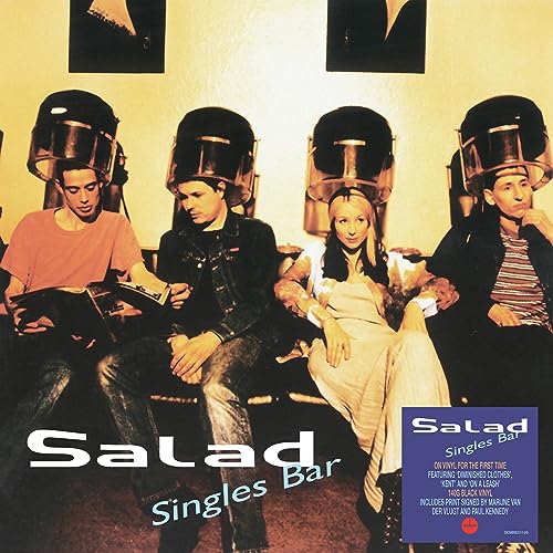 SALAD - Singles Bar (Signed Edition) - Vinyl Record image 1