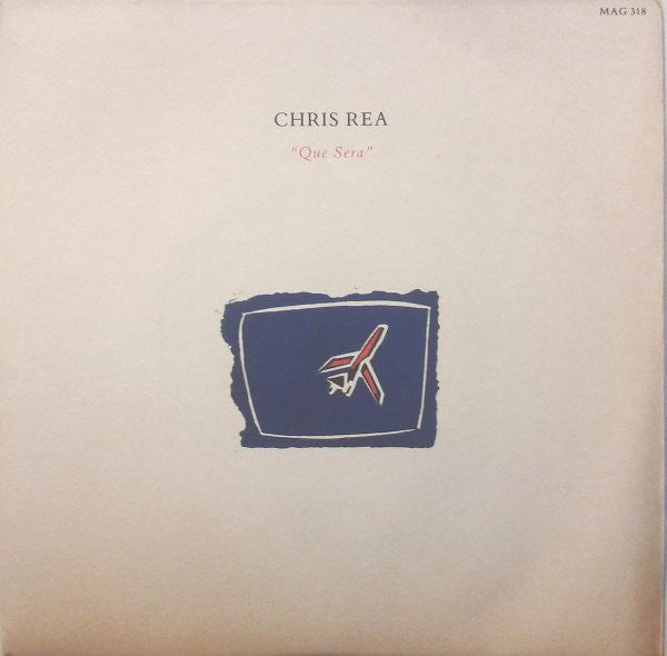 Chris Rea - Que Sera - Used Vinyl Record 7" image 5