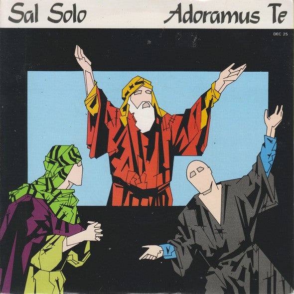 Sal Solo - Adoramus Te - Used Vinyl Record 7" image 1