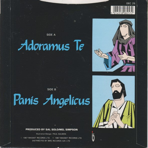 Sal Solo - Adoramus Te - Used Vinyl Record 7" image 2
