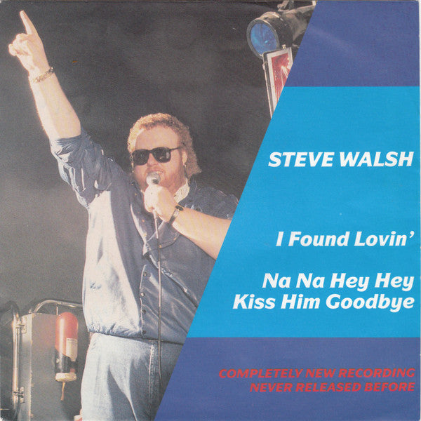 Steve Walsh - I Found Lovin' / Na Na Hey Hey Kiss Him Goodbye - Used image 1