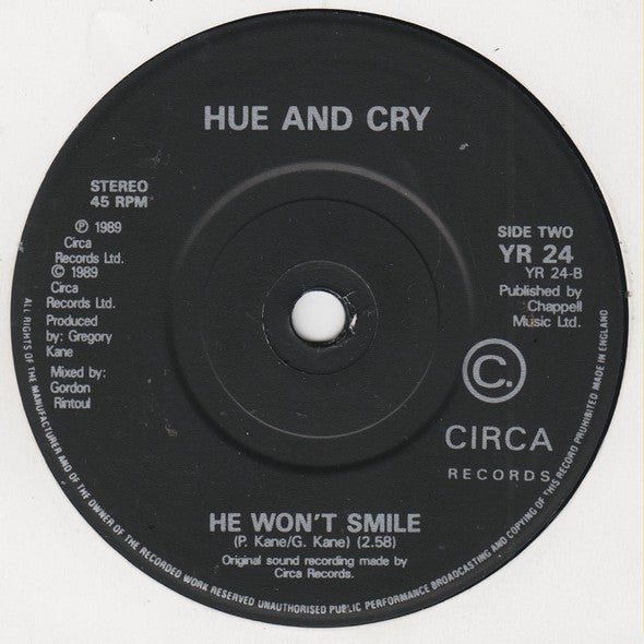 Hue & Cry - Looking For Linda - Used Vinyl Record 7" image 8