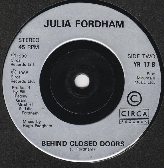 Julia Fordham - Woman Of The 80's - Used Vinyl Record 7" image 8
