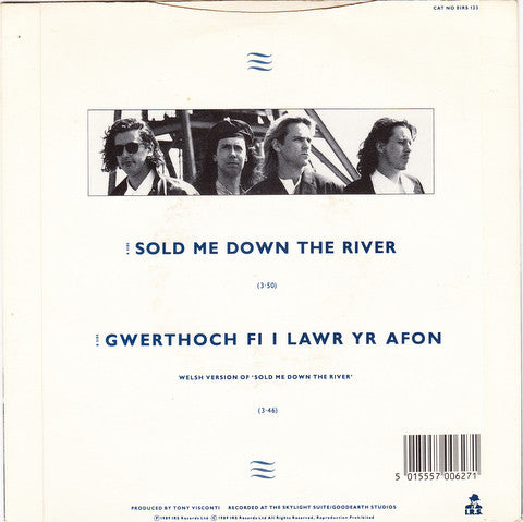 Alarm - Sold Me Down The River - Used Vinyl Record 7" image 7