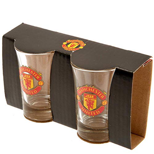 Manchester United FC - 2pk Shot Glass Set - Glassware image 4