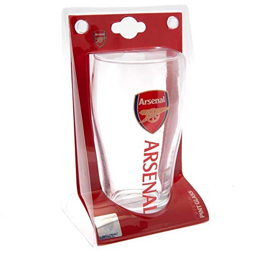 Arsenal FC Tulip Pint Glass - Glassware image 3