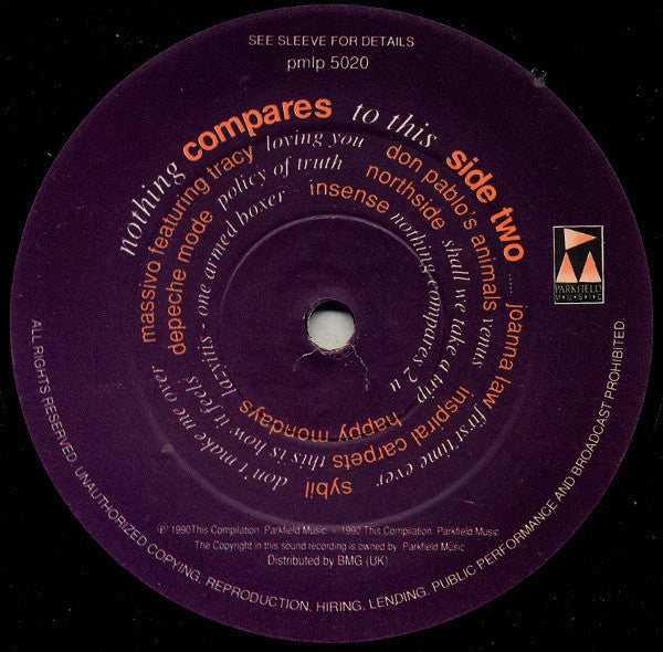 Various - Nothing Compares To This - Used Vinyl Record image 4