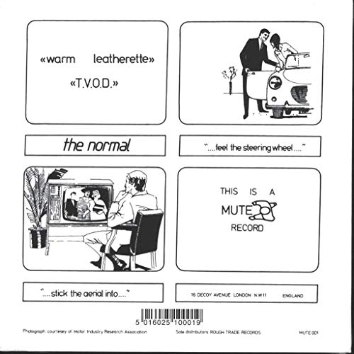 Normal - T.V.O.D. / Warm Leatherette - Vinyl Record 7" image 2