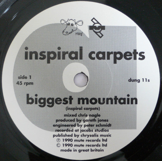 Inspiral Carpets - Island Head E.P. - Used Vinyl Record 7" image 3
