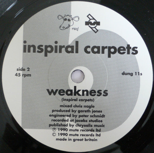 Inspiral Carpets - Island Head E.P. - Used Vinyl Record 7" image 4