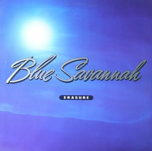 Erasure - Blue Savannah - Used Vinyl Record 12" image 1