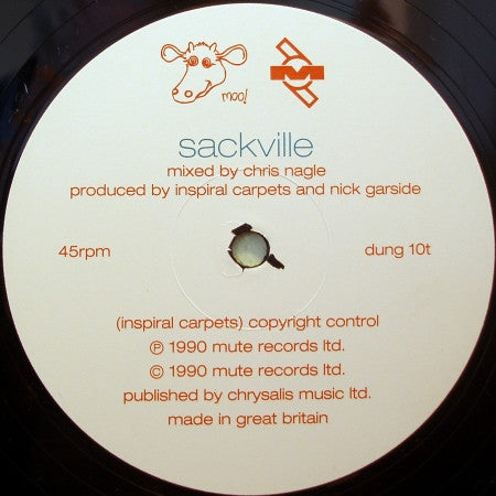 Inspiral Carpets - She Comes In The Fall / Sackville - Used Vinyl Rec image 4