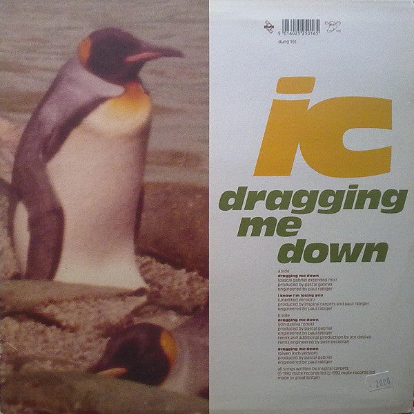 Inspiral Carpets - Dragging Me Down - Used Vinyl Record 12" image 2