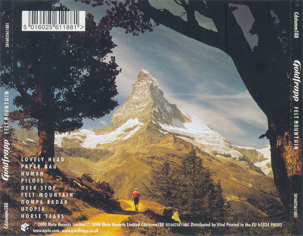 Goldfrapp - Felt Mountain - Used CD image 2