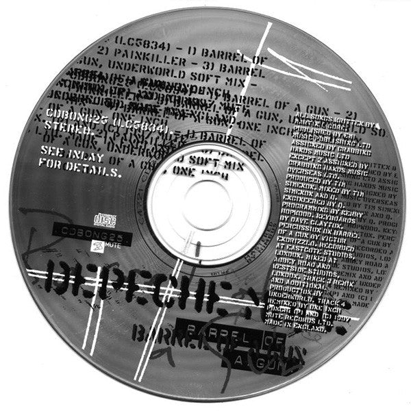 Depeche Mode - Barrel Of A Gun - Used CD image 3
