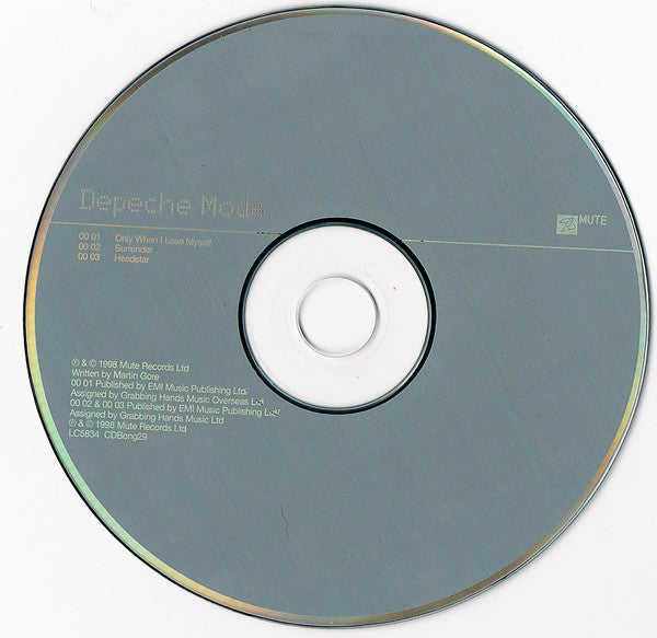 Depeche Mode - Only When I Lose Myself - Used CD image 3