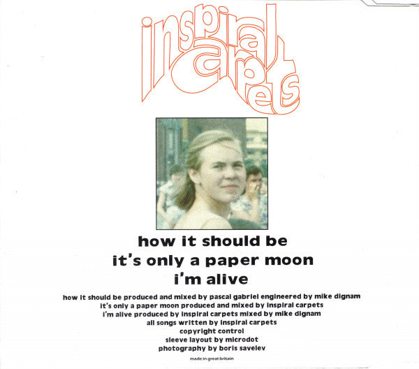 Inspiral Carpets - How It Should Be - Used CD image 2