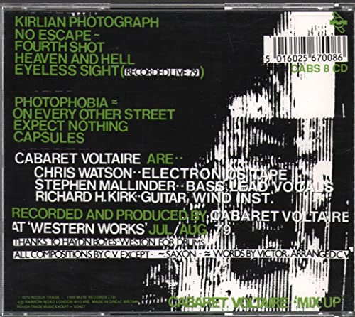 CABARET VOLTAIRE - MIX UP - CD ALBUM image 2
