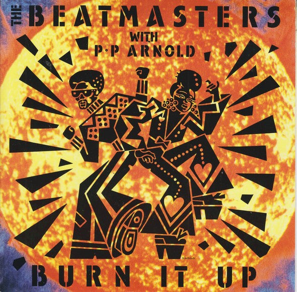Beatmasters - Burn It Up - Used Vinyl Record 7" image 1