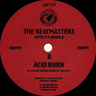 Beatmasters - Burn It Up - Used Vinyl Record 7" image 4