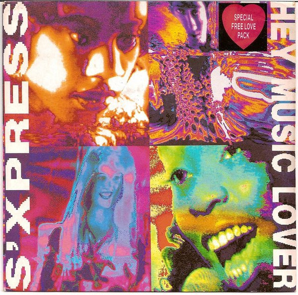 S'Express - Hey Music Lover - Used Vinyl Record 7" image 7