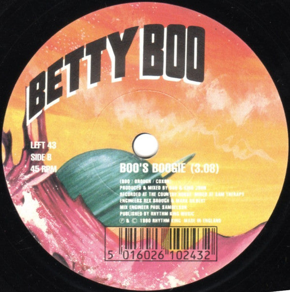 Betty Boo - Where Are You Baby? - Used Vinyl Record 7" image 8
