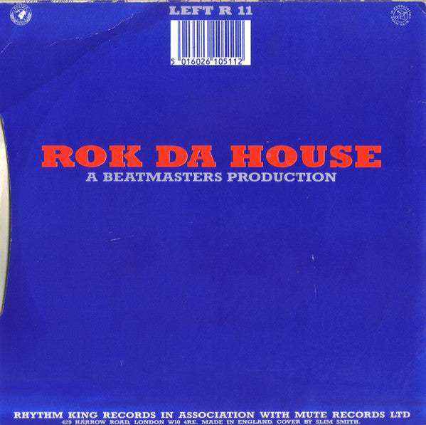 Beatmasters - Rok Da House - Used Vinyl Record 7" image 2