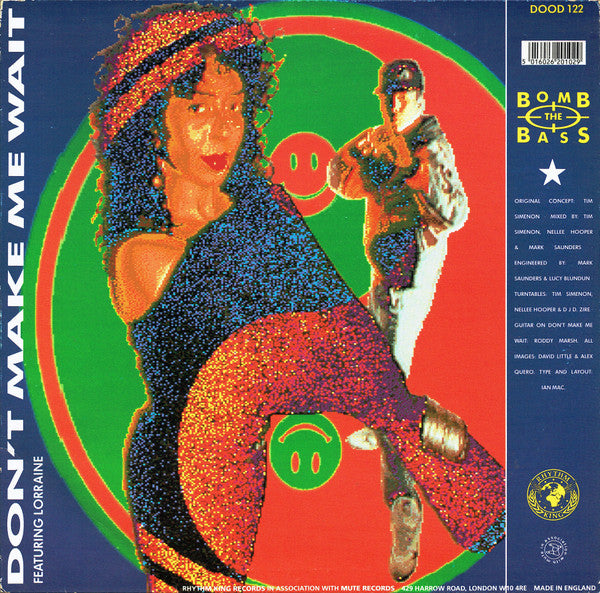 Bomb The Bass - Megablast (Hip Hop On Precinct 13) / Don't Make Me Wa image 2