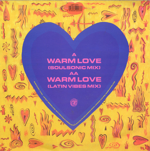 Beatmasters - Warm Love - Used Vinyl Record 12" image 2