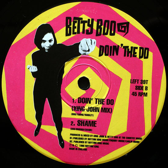 Betty Boo - Doin' The Do - Used Vinyl Record 12" image 4