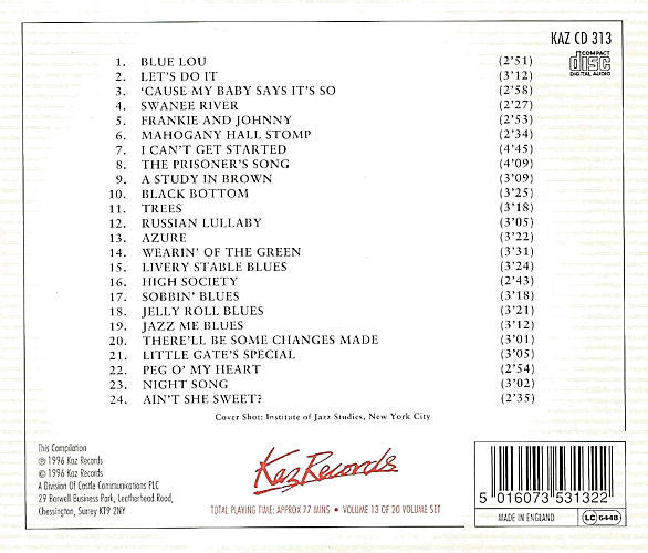 Bunny Berigan - Classic Tracks - Used CD image 2