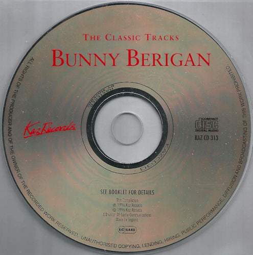 Bunny Berigan - Classic Tracks - Used CD image 3