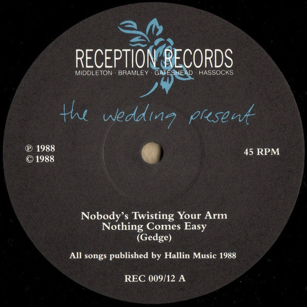 Wedding Present - Nobody's Twisting Your Arm - Used Vinyl Record 12" image 3