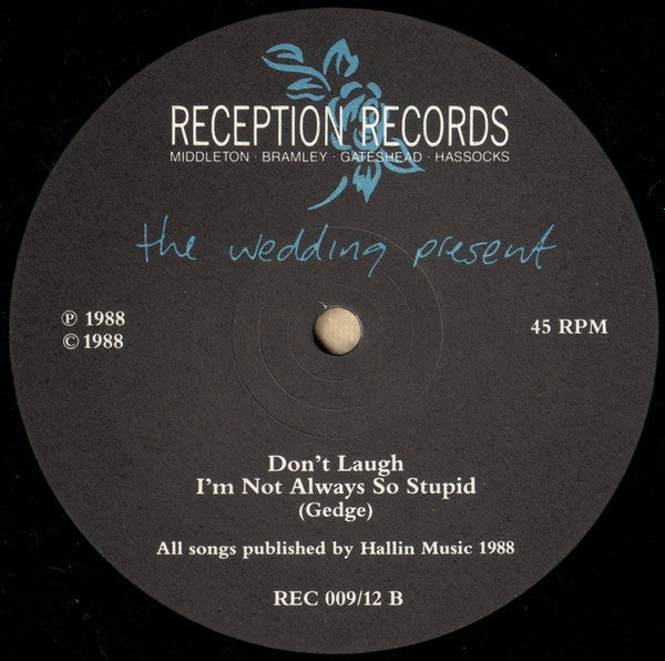 Wedding Present - Nobody's Twisting Your Arm - Used Vinyl Record 12" image 4