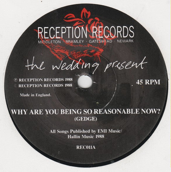 Wedding Present - Why Are You Being So Reasonable Now? - Used Vinyl Rec image 3