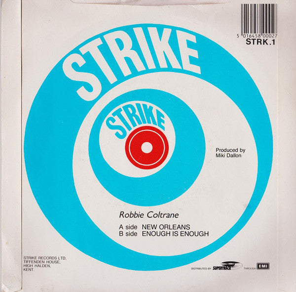 Robbie Coltrane - New Orleans - Used Vinyl Record 7" image 6