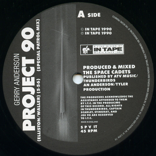 Gerry Anderson's Pro - Project 90 - Used Vinyl Record 12" image 3