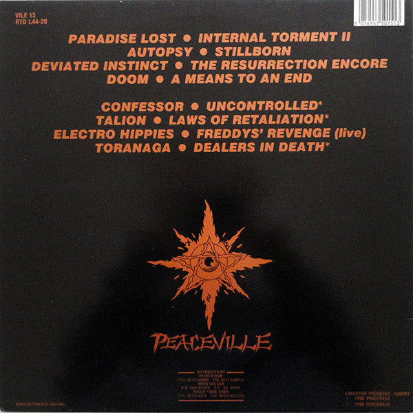 Various - Vile Vibes - Used Vinyl Record image 2