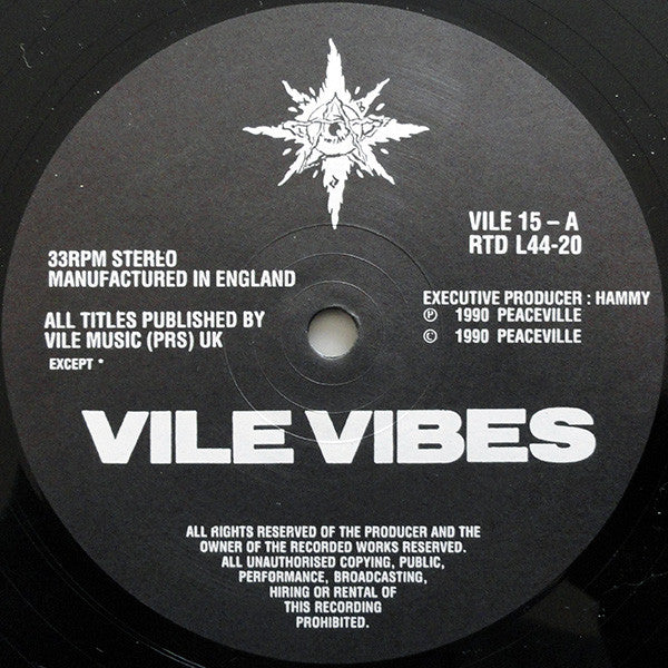 Various - Vile Vibes - Used Vinyl Record image 3