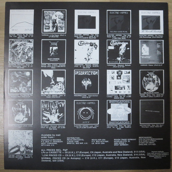 Various - Vile Vibes - Used Vinyl Record image 5
