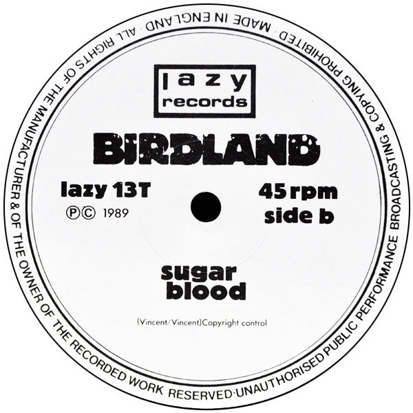 Birdland - Hollow Heart - Used Vinyl Record 12" image 3