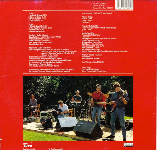 Davy Spillane - Out Of The Air - Used Vinyl Record image 4