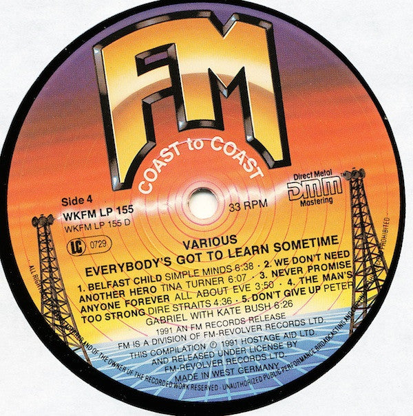 Various - Everybody's Got To Learn Sometime - Used Vinyl Record image 3