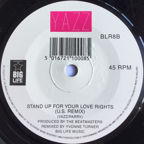 Yazz - Where Has All The Love Gone? - Used Vinyl Record 7" image 8