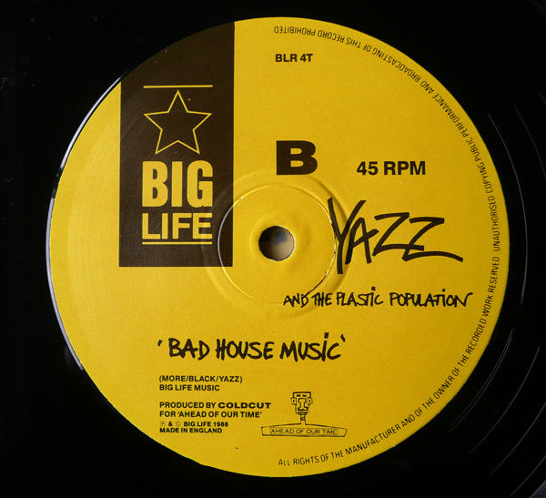 Yazz - Only Way Is Up - Used Vinyl Record 12" image 4