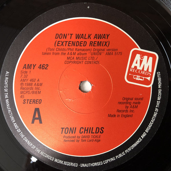 Toni Childs - Don't Walk Away - Used Vinyl Record 12 image 4