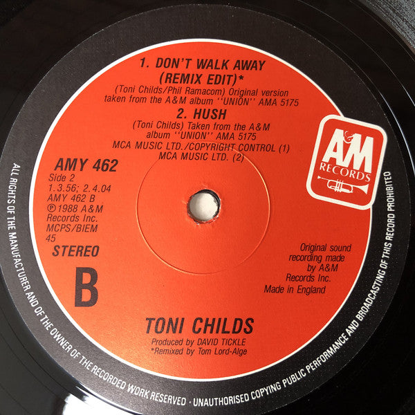 Toni Childs - Don't Walk Away - Used Vinyl Record 12 image 5