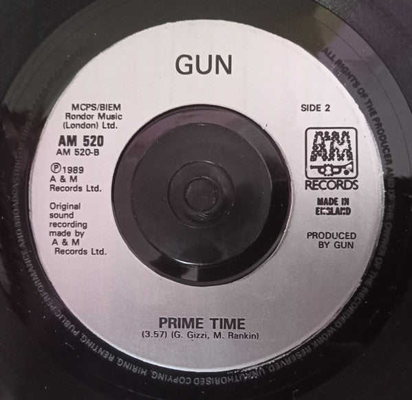 Gun - Money (Everybody Loves Her) - Used Vinyl Record 7" image 4